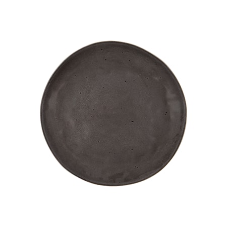 Rustic Middagstallerken 27,5 cm Mørkegrå