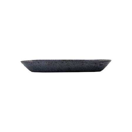 Pion Serveringsfat 35x11,5 cm Stengods Svart/Brun