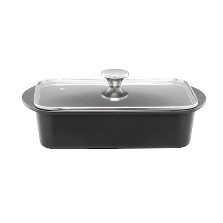 Baking dish with induction plate 33x22 cm