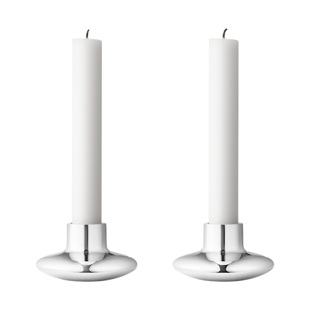 Ljusstake Masterpiece Set om 2 Rostfritt Stål