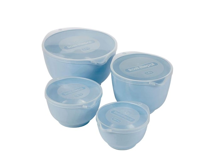 Set with 4 Blue Margrethe Bowls