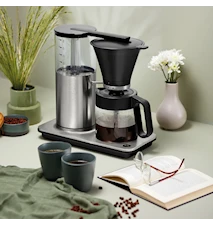 Classic Tall Kaffebryggare Silver 12 koppar