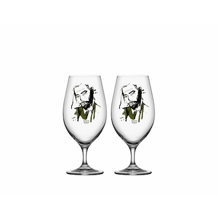 All About You, Want Him, Ølglas 40 cl 2-pak