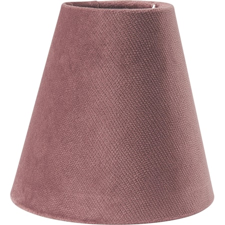 Toppringskjerm E14 Studio Rosa 15 cm