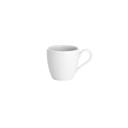 Plissé Espresso Cup 9 cl White