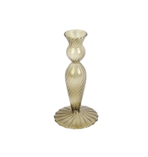 Swirl Lysestake 17 cm Grønn