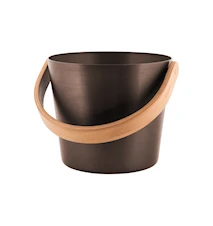 Rento Aluminium bucket brown/black