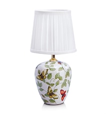 Mansion Bordlampe 1L Små Mønster/Hvit