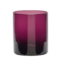 Kynttilälyhty ø 9 x k 10 cm - Violetti
