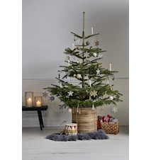 Joulukuusenkoriste Tree Valkoinen/Hopea