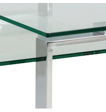 Eva Salongbord 115x69x45 cm Glass/Krommetall