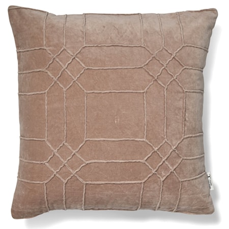 Delhi Kuddfodral Simply Taupe 50x50 cm