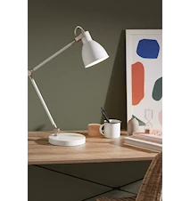 House bordlampe 62 cm Hvit/Stål