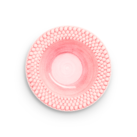 Bubbles Suppetallerken Lyserød 25 cm