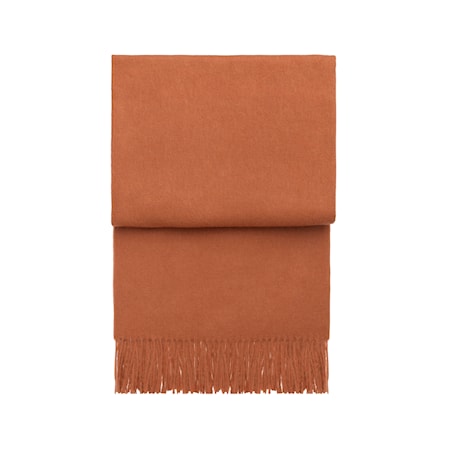 Classic Pläd Alpacka ull Terracotta