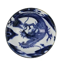 Japonism Dragon Tayo skål 14,7 x 7,6 cm 500 ml, blå