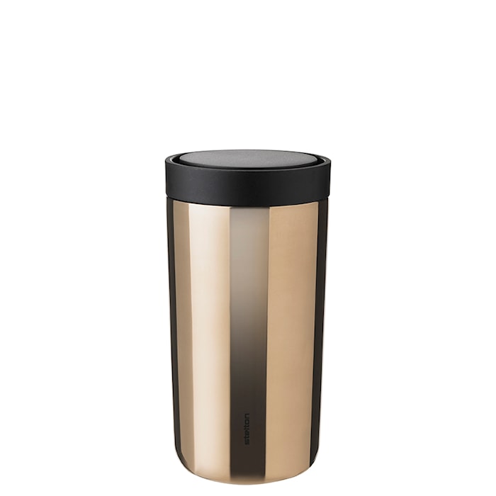 To-Go Click to go cup, 0,2 l. – dark gold metallic