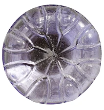 Bouton en verre rond Ø 3 cm - violet