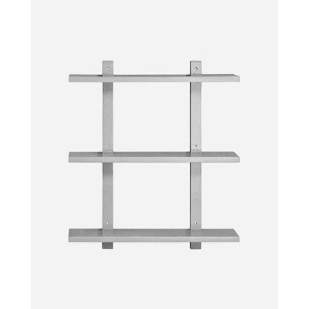 Hylde Sheo 75x15 cm Grå