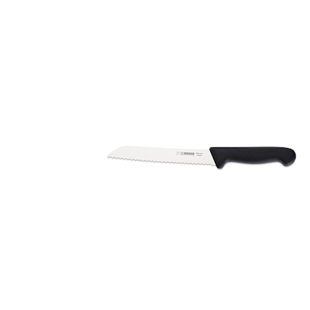 Brödkniv 21 cm Stål/Plast Svart