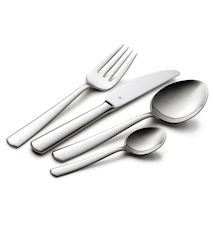 Boston Cutlery Set 24 Pcs Glossy Steel