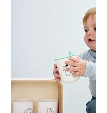 Moomin ABC Dricklock till mugg Turkos