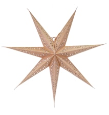 Vintergatan estrella de Navidad crudo 80 cm