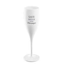 Cheers Champagneglass 10 cl 6-pakning Save water drink champagne