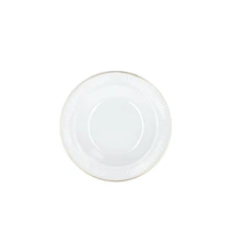 Plissé Tallrik djup 22 cm Ugnsfast porslin