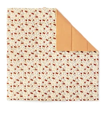 Leketeppe Woodland/Golden Mist 140 x 140 cm