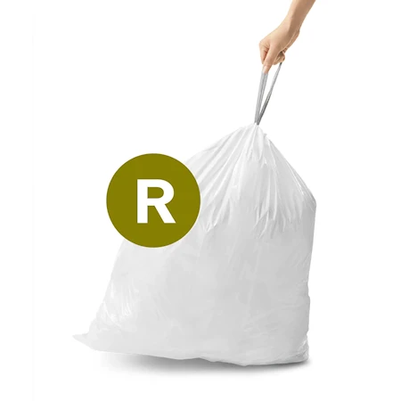 Måltilpassede poser til affaldsspande Type R 20-pak