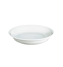 Bourges tallrik djup vit Ø 21 cm