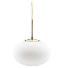 Lámpara de techo Opal blanco Ø30x35 cm