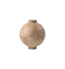 Wooden Sphere Skål XL Ø16x18 cm Ek