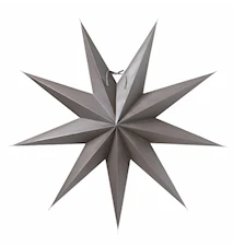 Étoile de Noël Boris gris foncé 70 cm