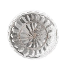Nobilia Knob Ø 3,5 cm Clear/Silver