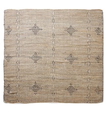 Rustik teppe 200 x 200 cm jute