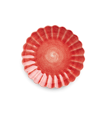 Oyster Tallrik 28 cm Röd