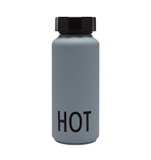 Design Letters botella térmica gris