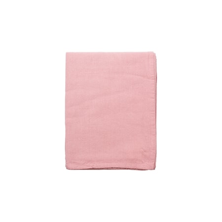 Wille Pöytäliina 160×300 cm Puuvilla Vaaleanpunainen
