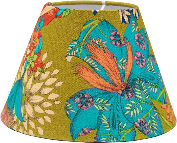 Empire Kimono Lampeskjerm Ø 25 cm Oliven