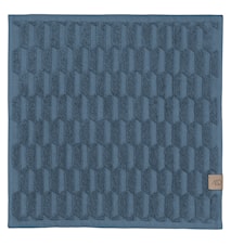 Geo Gästhandduk 3-pack 30x30 cm Slate blue