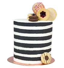 Cake Scraper Stripes