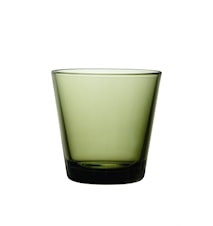 Kartio Glass 21 cl Mosegrønn 2-pakning