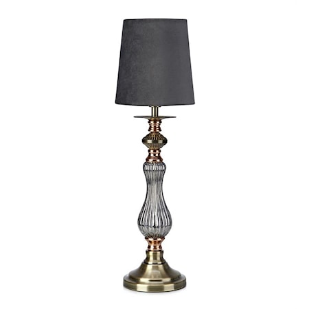 Heritage Bordlampe Copper/Antique Brass/Grey