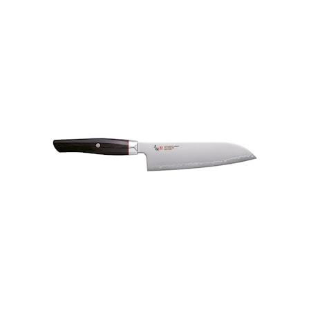 Zanmai/Mcusta Revolution Black Santoku 18 cm