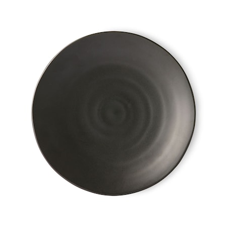 Kyoto Ceramics Japansk Middagstallerken Mat Black