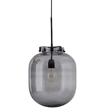 Ball-Jar Lampa Rökgrå D:30cm Glass