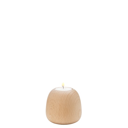 Ora candleholder large – beech wood