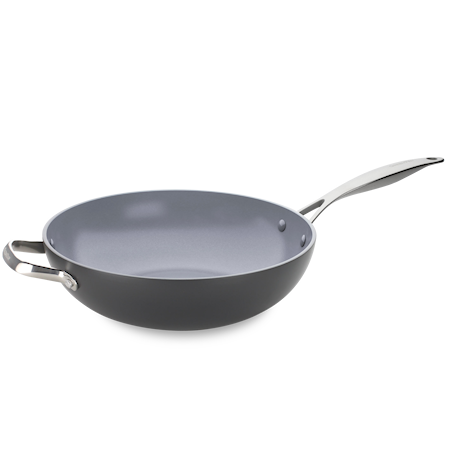 Venice Pro Non-Stick Wokpande 30 cm Grå